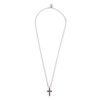 Collana Marlù Uomo Man in Acciaio Cristallo 1CN0004-N - 1CN0004-N